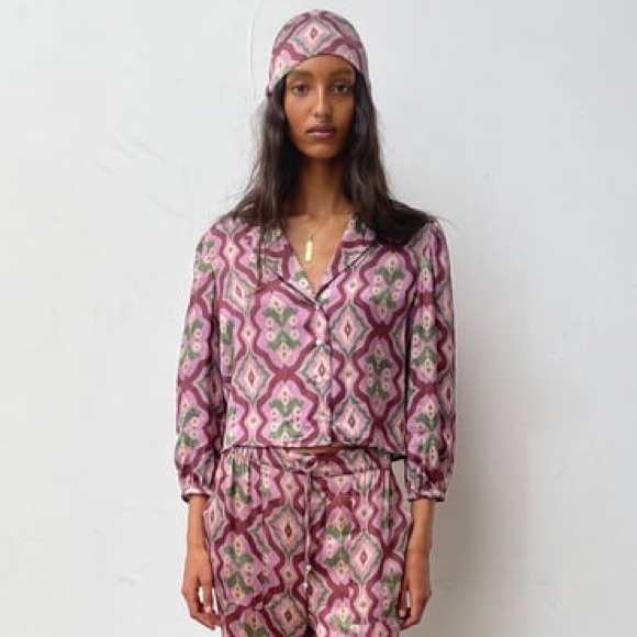 Zara printed flowy shirt - Picture 1 of 4